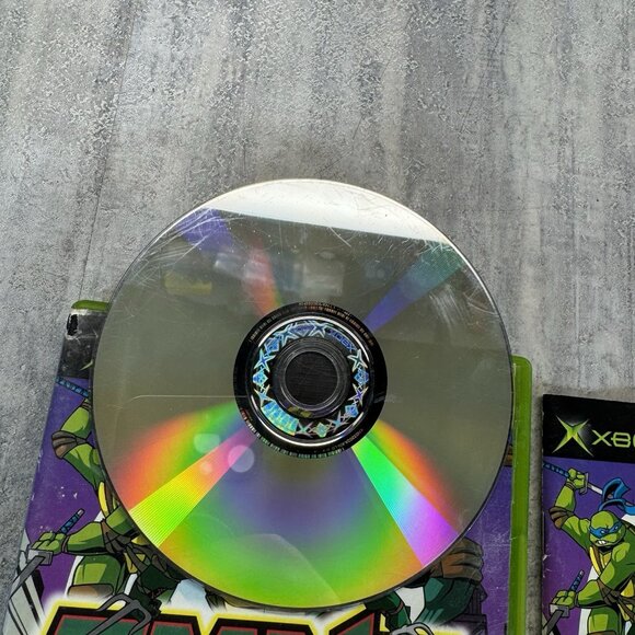 TMNT Mutant Melee Microsoft Xbox Tested Teeange Mutant Ninja Turtles Complete - Picture 2 of 8